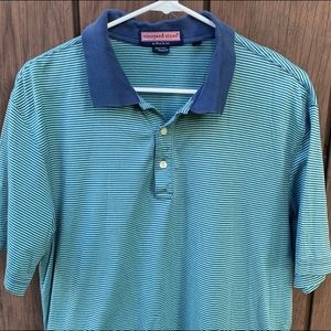 Vineyard Vines Striped Polo Shirt